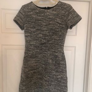 Loft light tweed style mini dress